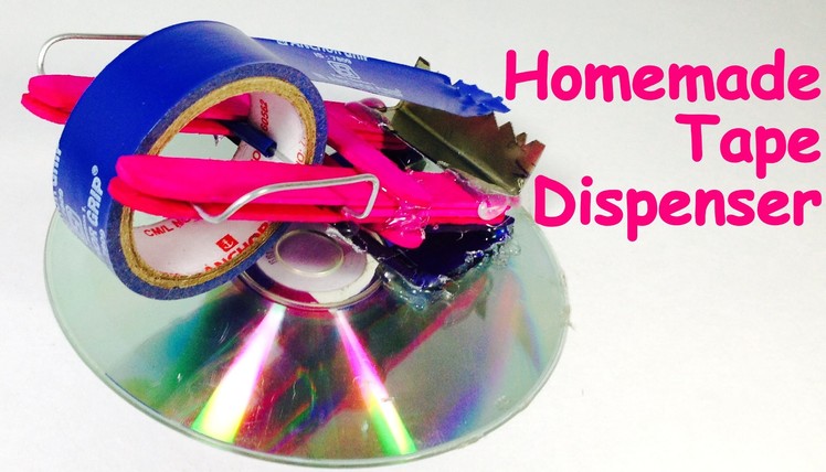 How to Make a TAPE DISPENSER at Home