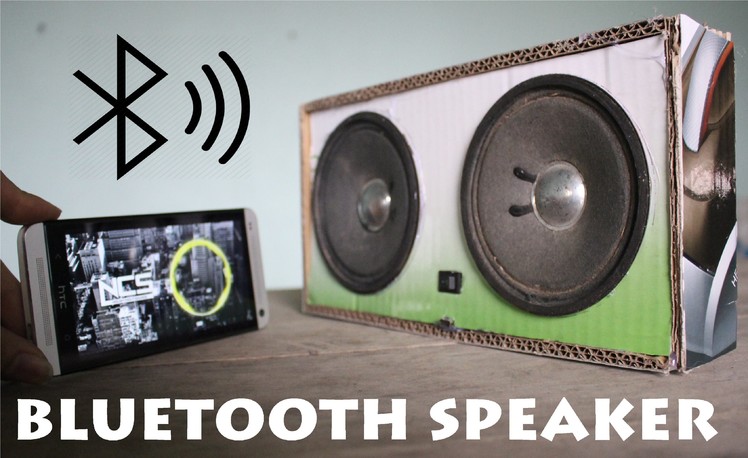 How to make a Wireless 2.0 Bluetooth Speakers using Card Board