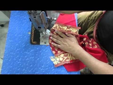 How to make Fashionable designer blouse U part 2 of 2