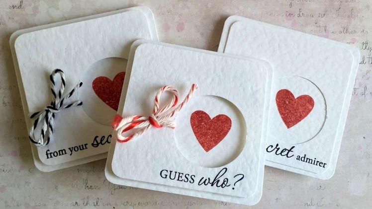 How To Make Mini Secret Admirer Valentine Cards - DIY Crafts Tutorial - Guidecentral