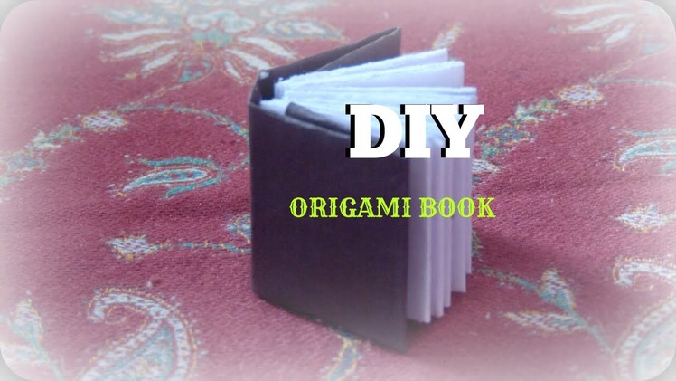 How to make origami book- easy & simple paper crafts