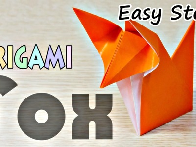 How To Make Paper Fox | Creative Origami Fox | Easy Steps To Follow