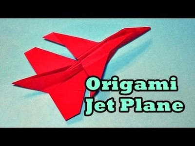 How To Make Paper Jet Plane | Origami Art Work | Easy Crafting Steps