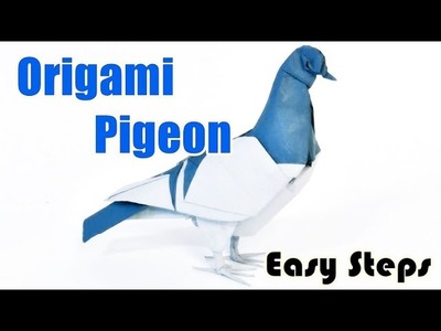 How To Make Pigeon From Paper | Creative Origami Art | Easy Crafting Steps