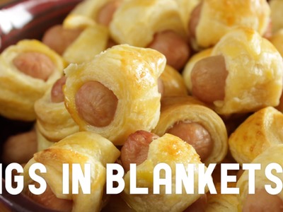 How to Make Pigs in Blankets (Mini Sausage Roll Appetizer)
