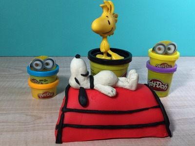 How to make Snoopy with Play-Doh, so much fun ( short video)