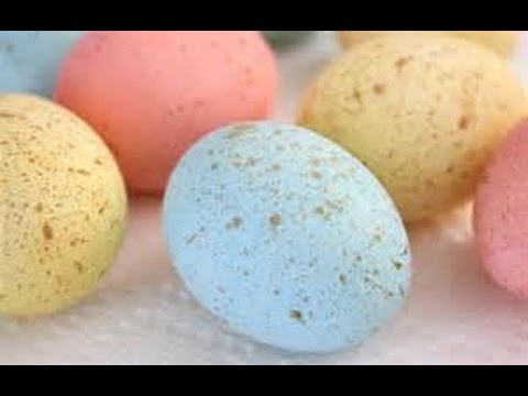 How to make Speckled Easter Eggs