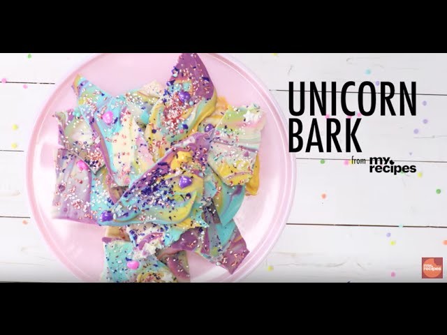 How to Make Unicorn Bark | MyRecipes