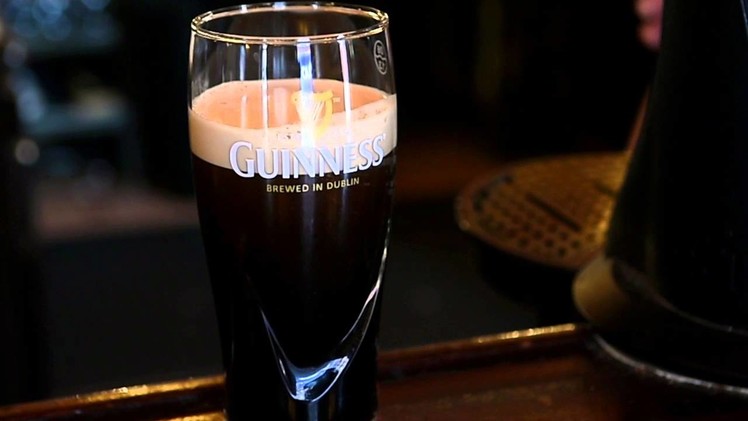 How to pour a perfect Guinness