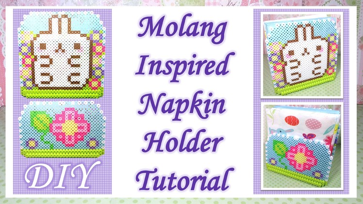 Molang Inspired Napkin Holder: Perler Beads DIY [Collab with Kati Rose]