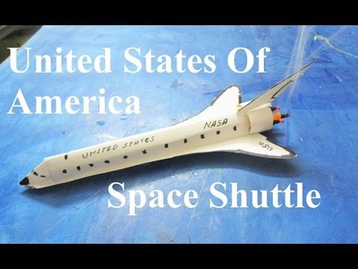 NASA Space Shuttle - How To Make a Paper Airplane - paper Rocket