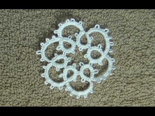 (Tutorial) How To Do Needle Tatting a Chain DIY ( Video 2)