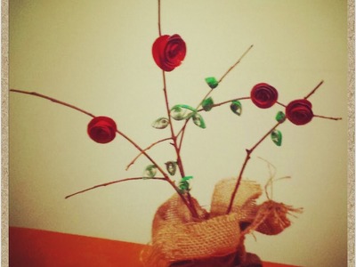 Women´s day gift roses DIY paper craft ideas tutorial, mother´s day, valentine´s day. URADI SAM
