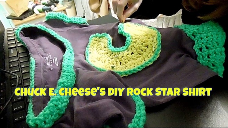 Chuck E. Cheese's DIY Rock Star Shirt