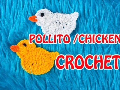 COMO HACER UN POLLITO DE PASCUA A CROCHET FACIL. HOW TO DO EASY CHICKEN EASTER WITH CROCHET