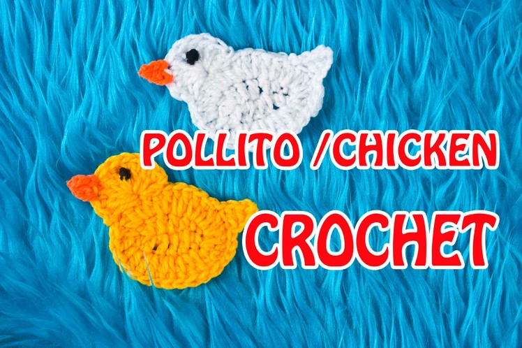 COMO HACER UN POLLITO DE PASCUA A CROCHET FACIL. HOW TO DO EASY CHICKEN EASTER WITH CROCHET