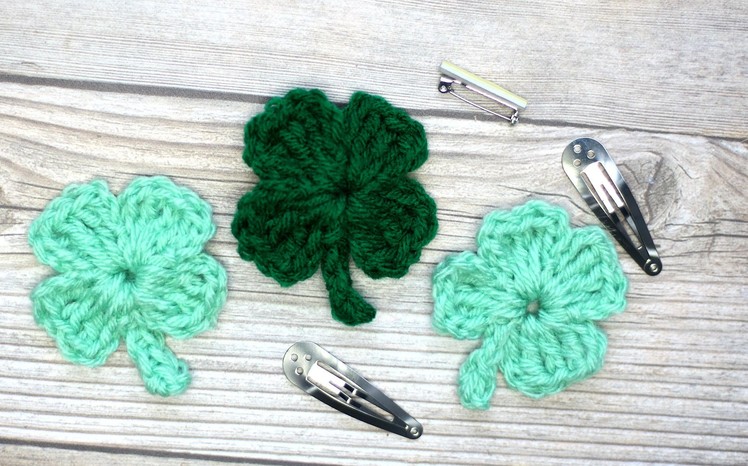 Crochet 4 Leaf Clover