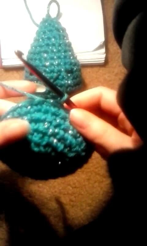Crochet amigurumi raindrop part 1 tutorial