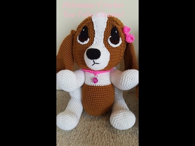 Crochet Hound Dog Part 2 of 2 DIY Tutorial