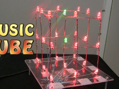[D.I.Y.] Make a Simple LED Cube 3x3x3