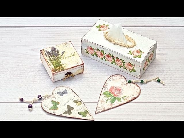 Decoupage - what you need to start  Tutorial --- DIY by Catherine