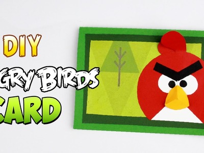 DIY Angry Birds Card