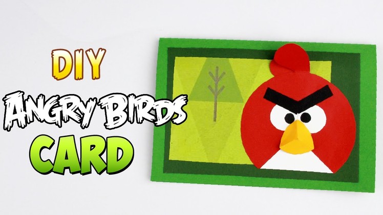 DIY Angry Birds Card