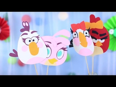 DIY Angry Birds Party Supplies