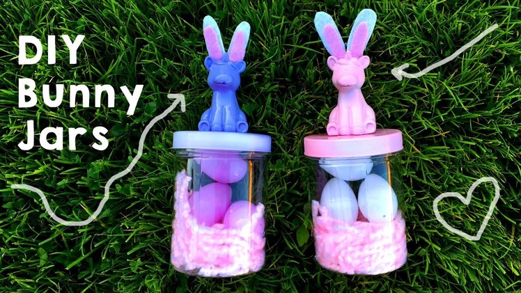 DIY Bunny Jars