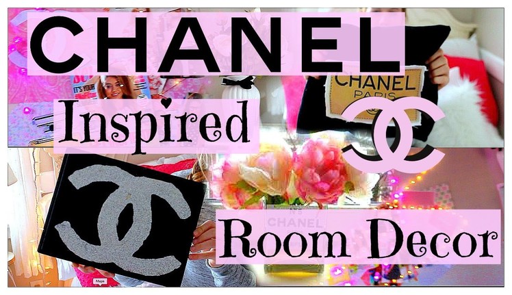 DIY Chanel Inspired Room Decor!! || Brook Reece