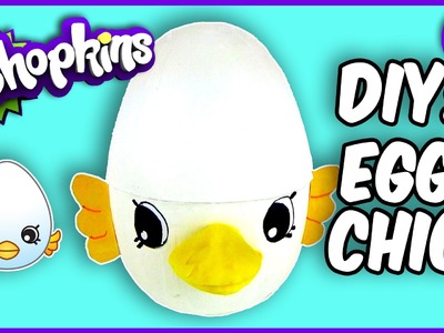 DIY Crafts: How to Make Shopkin Egg Chic - DIY Craft Ideas For Kids