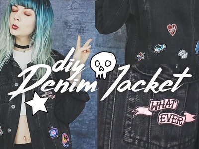DIY: Custom Patches Denim Jacket - No Sew | Zoe London