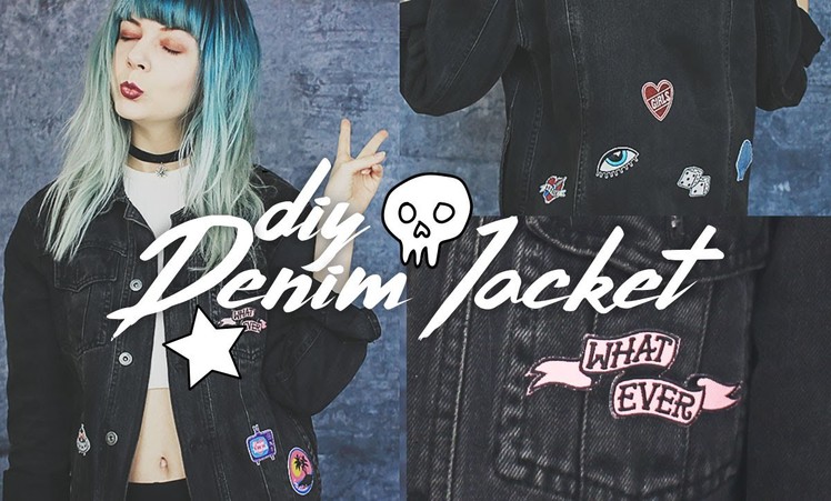 DIY: Custom Patches Denim Jacket - No Sew | Zoe London