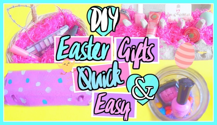DIY Easter Gifts - Quick, Easy & Cute | Aianna Khuu