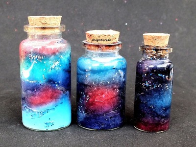 DIY: GALAXY in a bottle.jar