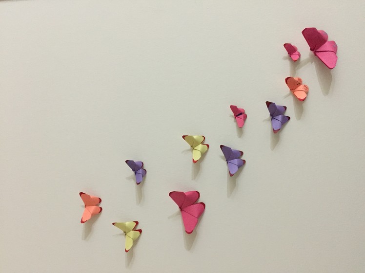 | DIY | How to Make Wall Butterflies from Paper