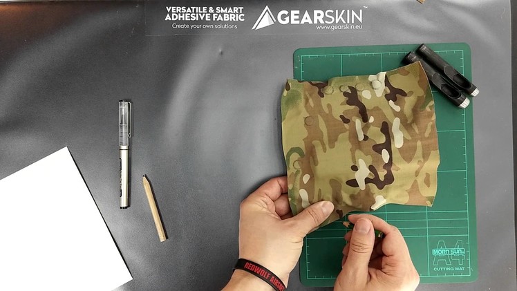 DIY Kydex holster camouflage with GEARSKIN™