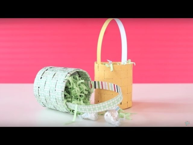 DIY Mini Woven Easter Basket
