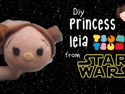 DIY Princess Leia tsum tsum | Tiny Sparkles