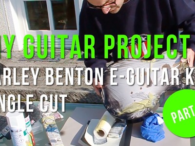 DIY Project - Harley Benton Electric Guitar Kit Single Cut (Part 3: Damn Lacquer!)