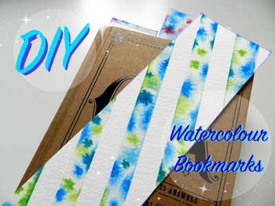 DIY | Watercolour Bookmarks