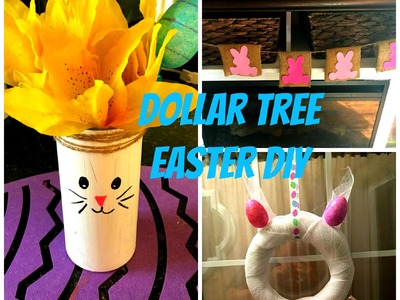 Dollar tree Easter DIY decor