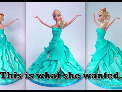 Dubious D.I.Y.: Elsa Doll Cake