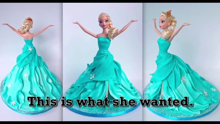 Dubious D.I.Y.: Elsa Doll Cake