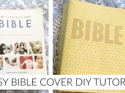 Easy and CHEAP DIY Bible Cover! |IM2JAZZY