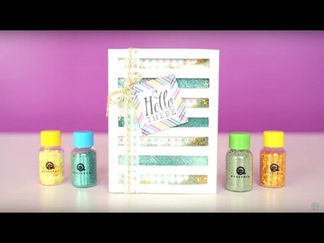 Easy DIY Shaker Card with Queen & Co