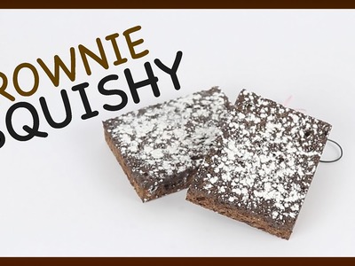 Homemade Squishy Tutorial ~ Easy DIY Brownies♥