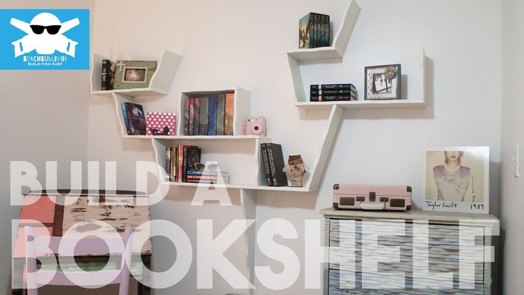 How-to Build a COOL Bookshelf. BeachBumLivin