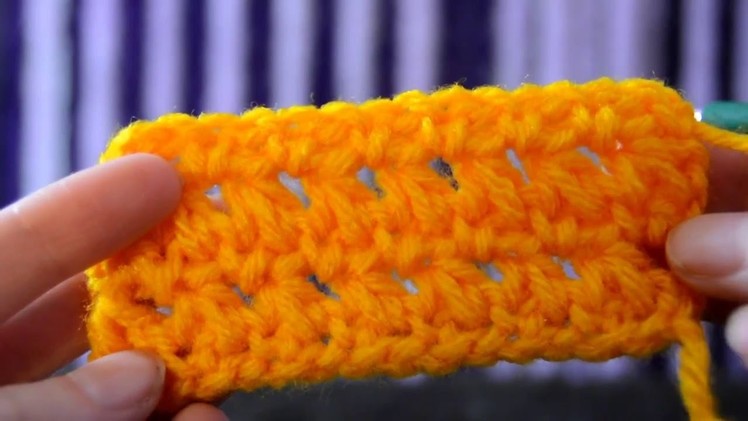 How to Crochet a Chicken Foot Stitch