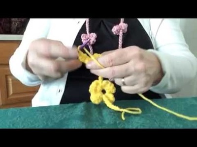 How To Crochet A Daisy Chain Necklace